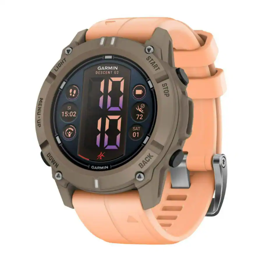 Reloj Garmin Descent G2 Salmon